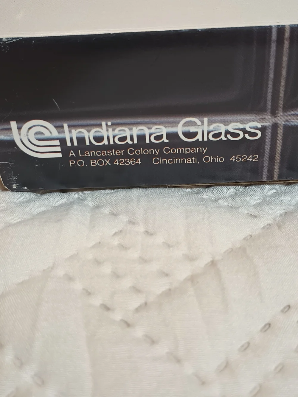 Indiana Glass Clear Glass Divided Relish Dish with Fruit Motif